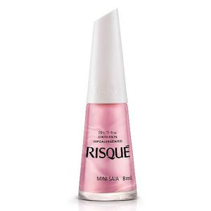 Esmalte Cintilante Risqué Rosas Mini Saia 8ml