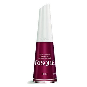 Esmalte Cremoso Risqué Vermelhos Rebu 8ml