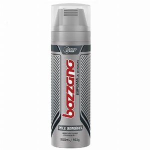 Espuma Para Barbear Pele Sensível Bozzano 200ml