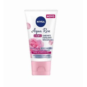 Sabonete Liquido Facial Nívea Argila Aqua Rose 3 Em 1 150ml