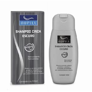 Shampoo Nupill Cinza Escuro 120ml