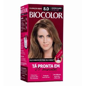 Coloração Biocolor Mini Kit Louro Claro 8.0