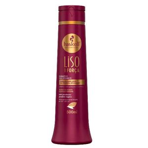 Shampoo Haskell Liso com Força 500ml