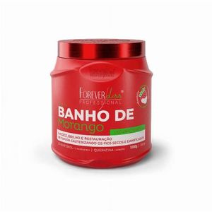 Máscara Forever Liss Banho de Verniz Morango 1kg