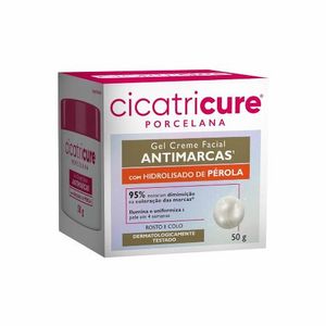 Gel creme facial Antimarcas Cicatricure Porcelana 50g