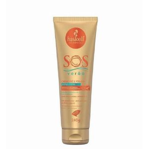 Creme Capilar Haskell S.O.S Verão Pré e Pós Sol 240g