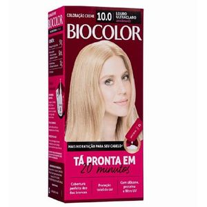 Coloração Biocolor Mini Kit 10.0 Louro Ultraclaro Exuberante