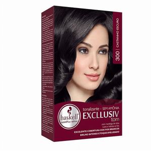 Tonalizante Haskell Excllusiv 300 Castanho Escuro
