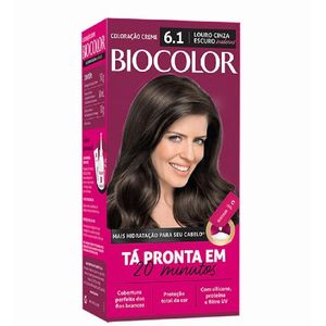 Coloração Biocolor Mini Kit Louro Cinza Escuro  6.1