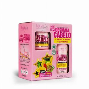 Kit Forever Liss Desmaia Cabelo Shampoo 300ml + Máscara 200g