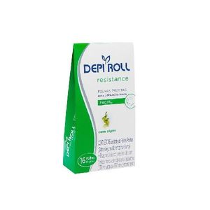 Folhas Depilação Facial Algas Depi Roll 16Un