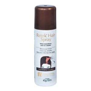 Spray Anaconda Retok Hair Castanho Claro 50ml