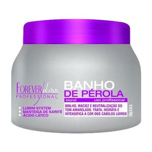 Máscara Desamareladora Forever Liss Banho de Pérola 250g