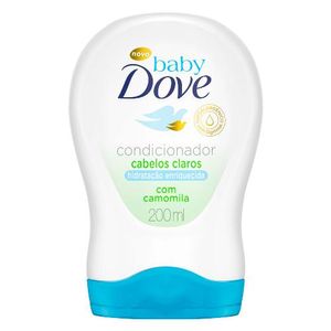 Condicionador Baby Dove Cabelos Claros Hidratação Enriquecida 200ml