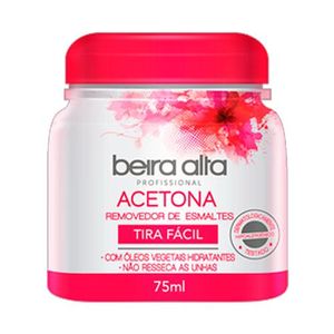 Removedor de Esmalte Beira Acetona Tira Fácil 75ml