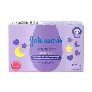Sabonete em Barra Johnson’s Baby Hora do Sono 80g