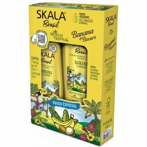 Kit skala bomba de vitaminas banana shampoo + condicionador 325ml