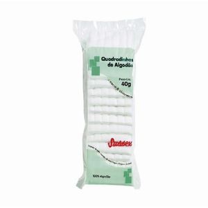 Algodão Sussex Quadradinho Branco 40g
