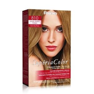 Kit Tonalizante Amend Supéria Color 810 Louro Avelã Claro