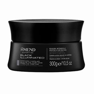 Máscara Amend Realce da Cor Black Illuminated 300g