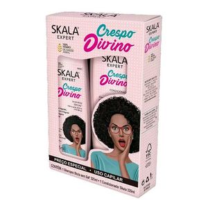 Kit skala crespo divino shampoo + condicionador 325ml