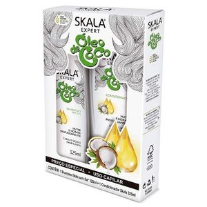 Kit skala oleo de coco shampoo + condicionador 325ml