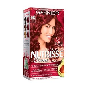 Coloração Creme Garnier Nutrisse 6660 Rouge