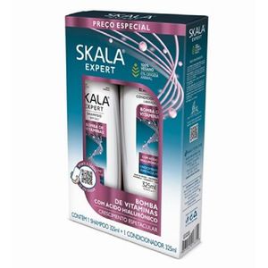 kit skala bomba de vitaminas sos shampoo + condicionador 325ml