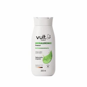 Sabonete Líquido Antiressecamento Hidraluronic Frescor Vult Corpo200ml