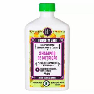 Shampoo Lola Be(M)dita Ghee de Nutrição Abacaxi, Girassol & Manteiga de Cacau 250ml