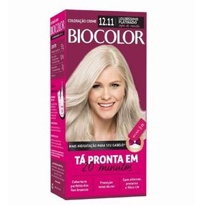 Coloração Biocolor Mini Kit Louríssimo Platinado 12.11