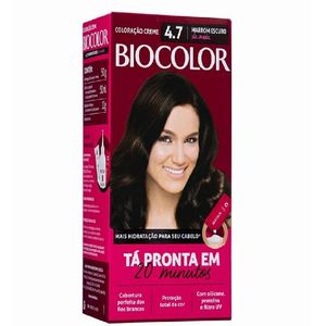 Coloração Biocolor Mini Kit  Marrom Escuro 4.7