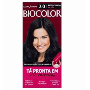 Coloração Biocolor Mini Kit Preto Azulado 2.0