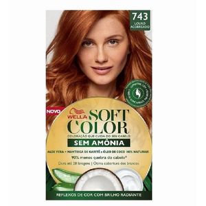 Tonalizante Wella Soft Color Louro Acobreado