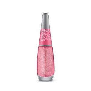 Esmalte Impala Viva, ame e brilhe Ninguem me segura Glitter 3D