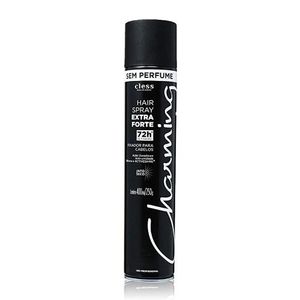 Spray de Brilho para Cabelos Cless Charming Extra Forte Sem Perfume 400ml