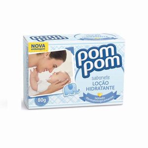Sabonete Infantil Pom Pom Loção Hidratante 80g