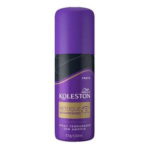 Spray de Retoque Instantâneo Koleston Preto 100ml