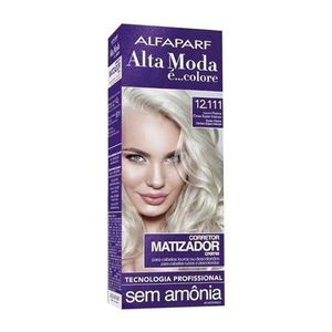 Coloração Creme Alta Moda Alfaparf Corretor Matizador Cor 12.111 Louro Platina