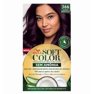 Tonalizante Wella Soft Color Bordeaux Profundo 366