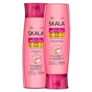 Kit skala ceramidas G3 shampoo + condicionador 325ml