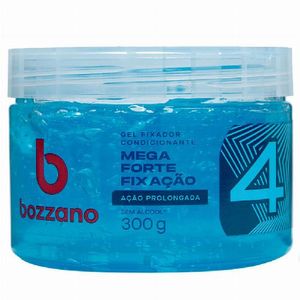 Gel Fixador Condicionante Mega Forte Fixacao 3 Ação Prolongada Bozzano 300g