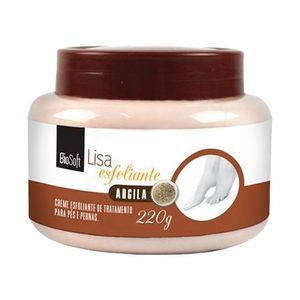 Creme Esfoliante Bio Soft para Pés e Pernas Argila 220g
