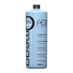 Escova Progressiva Felps Ômega Zero Unique Nanoplastia 500ml