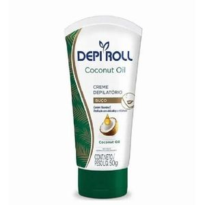 Creme DepiRoll  Depilatório para o Buço Coconut Oil 50g