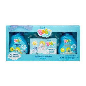 Kit Muriel Baby Azul Hora do Banho