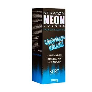 Tonalizante Kert Keraton Neon Colors Uranium Blue 100g