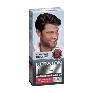 Tonalizante Kert Keraton Men Castanho Médio