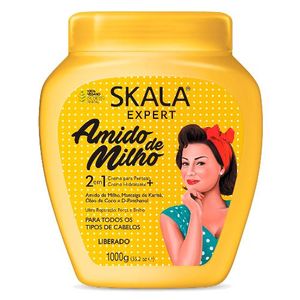 Creme de Tratamento Skala 2 em 1 Amido de Milho 1Kg