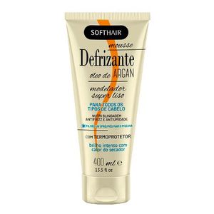Defrizante Soft Hair Mousse Óleo de Argan 400ml
